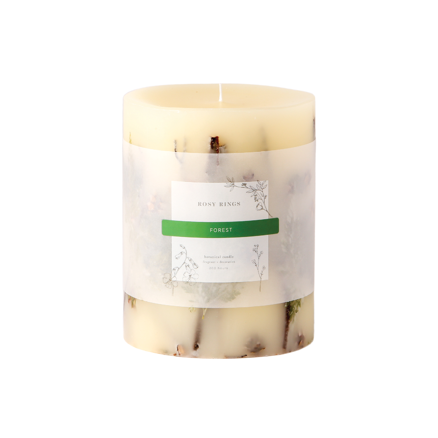 Forest Accent Botanical Candle