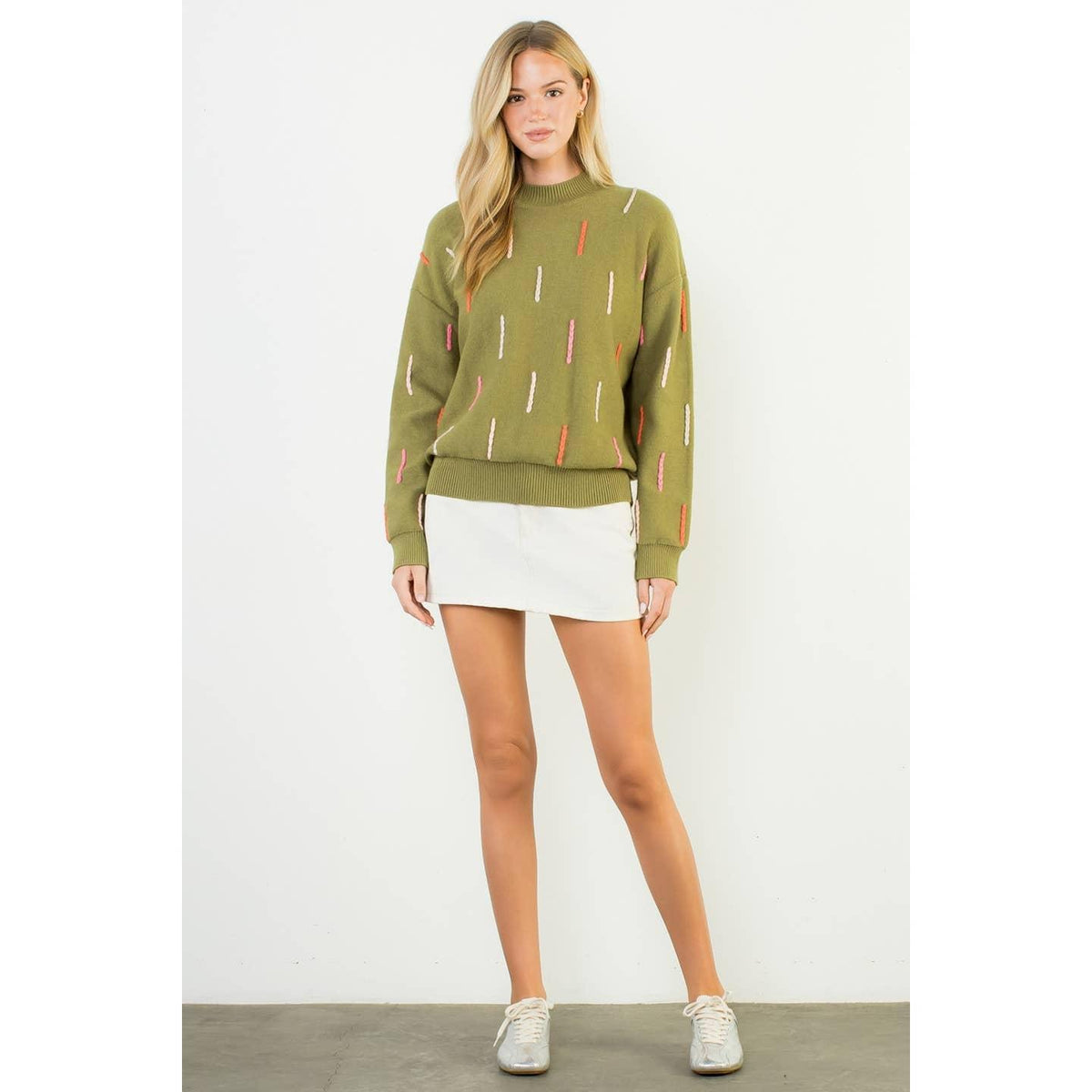 Long Sleeve Knit Sweater