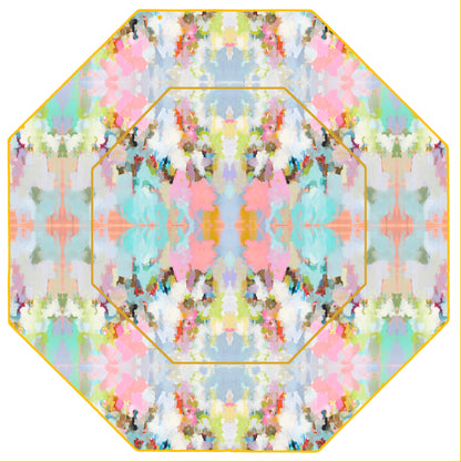 Brooks Avenue Laura Park Decoupage Decorative Glass Plate