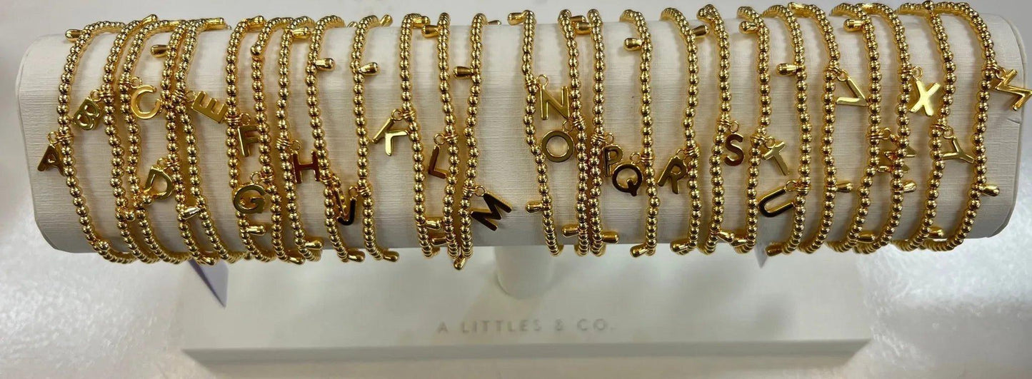 Alphabet Initial Bracelet