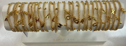 Alphabet Initial Bracelet