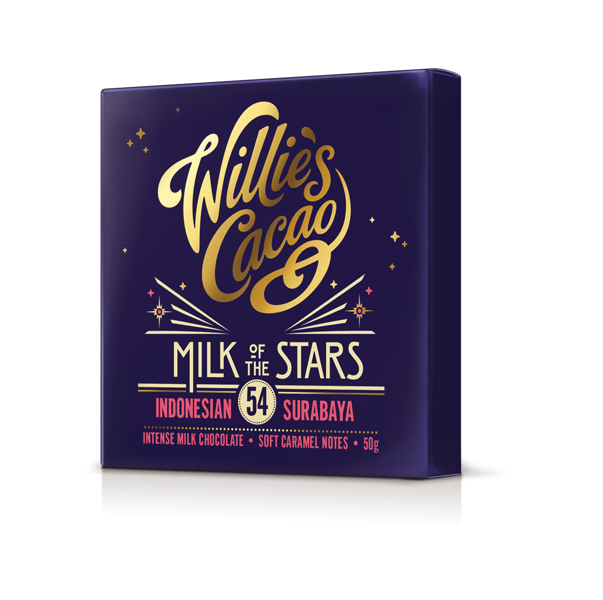 Milk of the Stars. Surabaya 54% milk chocolate. 50g bar