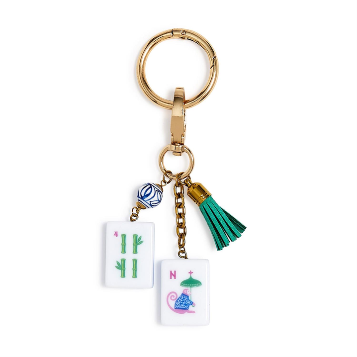 Pagoda Party Mahjong Bag Charms