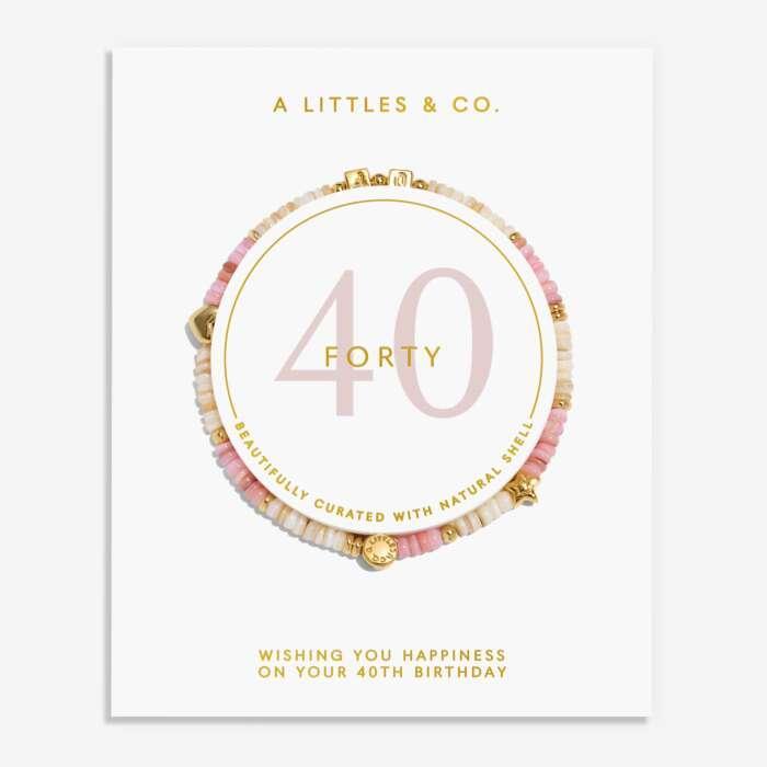 Milestone Birthday Bracelet