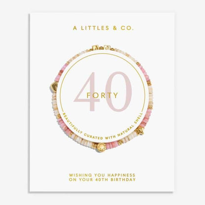 Milestone Birthday Bracelet