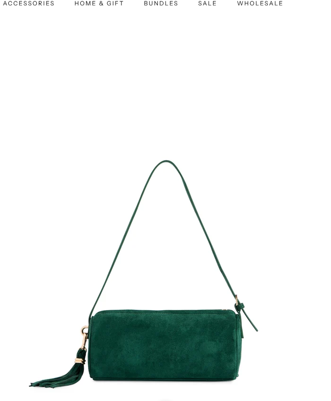 KYLIE BARREL SHOULDER BAG