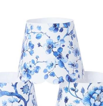 Chinoiserie Paper LED Lampshade