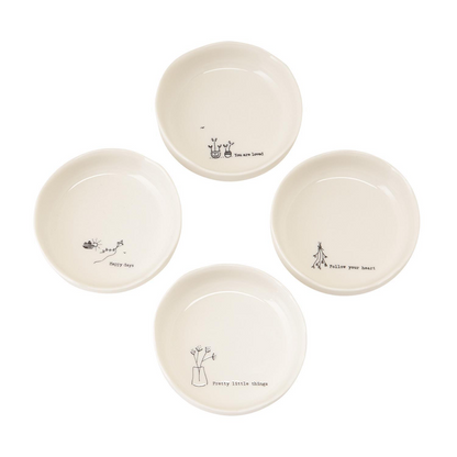 Sweet Sayings Decorative Wobbly Change Bowl