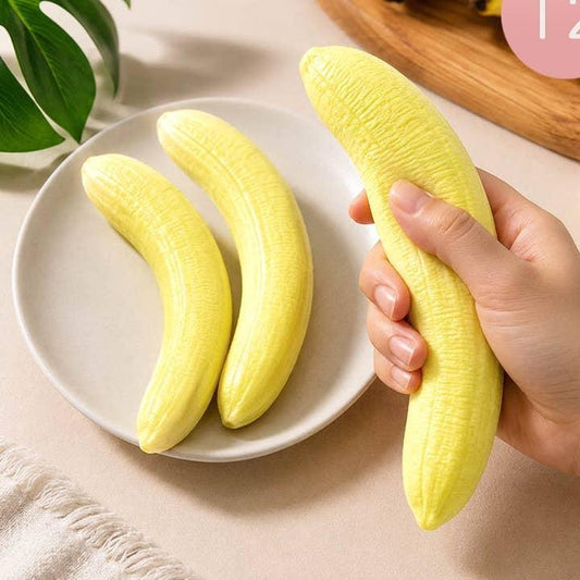 Banana Shaped Squishy Stress Relief Toy