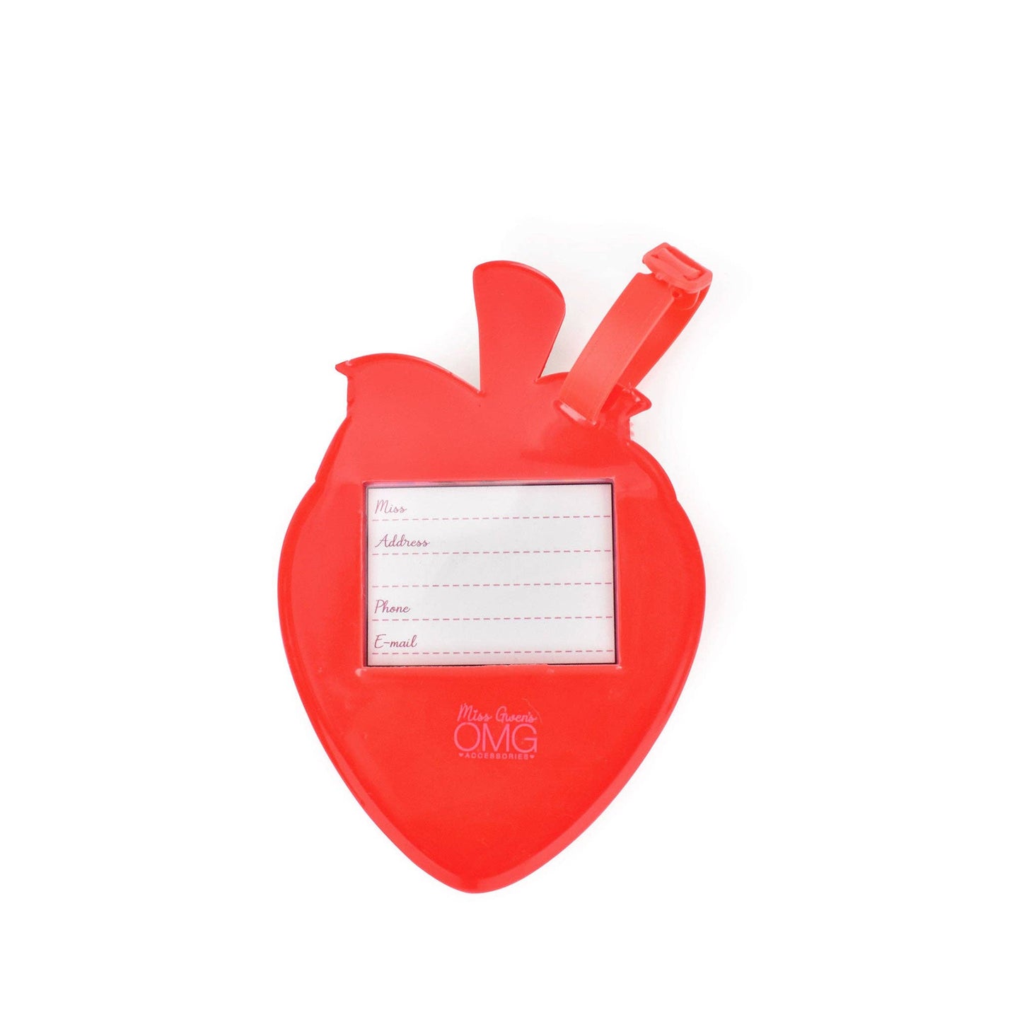 Strawberry Luggage Tag 2 Piece Set