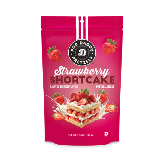 Berry Delicious Strawberry Shortcake Pretzels 7.5oz