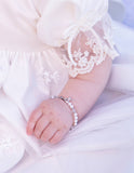 Baptism to Bride™  Baby Cross Bracelet Gift for Baby Girl