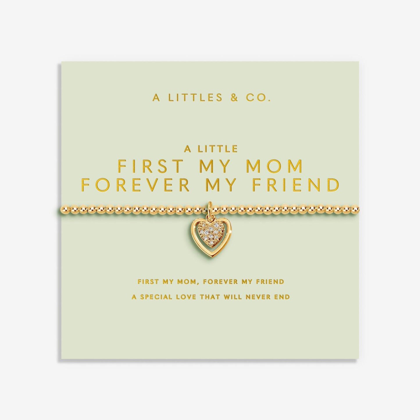 Mother's Day Heart Bracelet