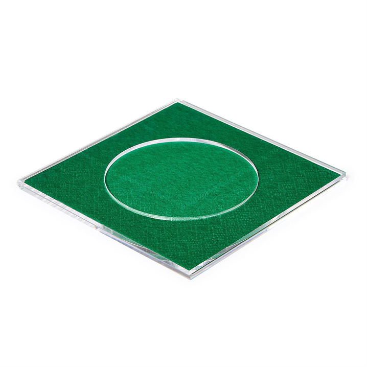 Clear Cocktail Coasters in Gift Box