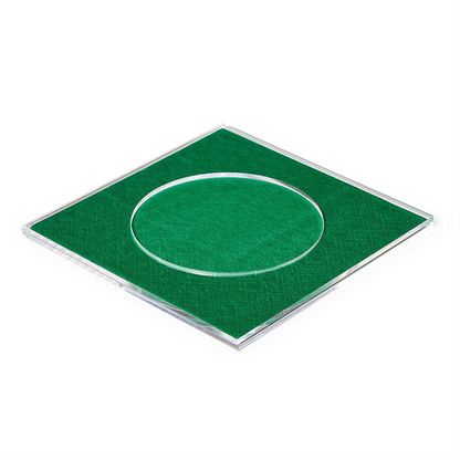 Clear Cocktail Coasters in Gift Box
