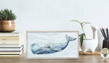 Happiest Whale by Cathy Walters Mini Framed Canvas