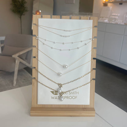 Waterproof Pearl Necklace Display