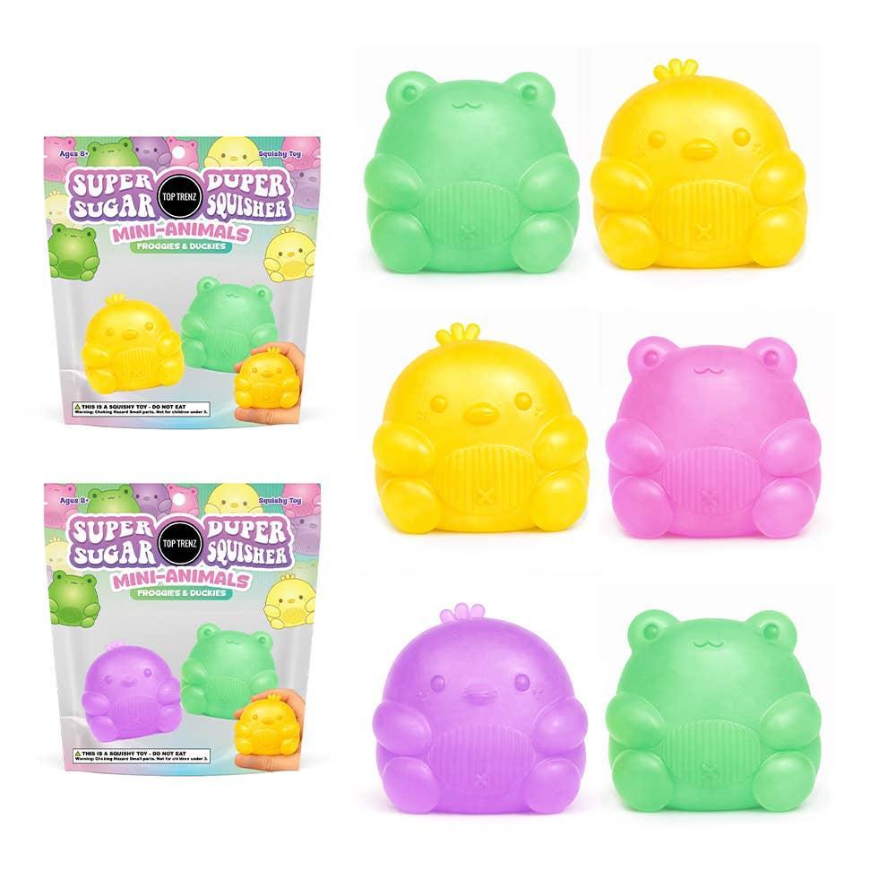 Super Duper Sugar Squishers - Froggies & Duckies