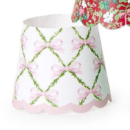 Holiday Paper LED Lampshades