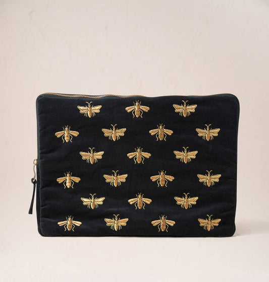 Honey Bee Laptop Case Large