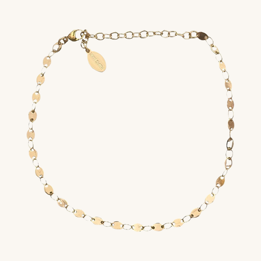 Waterproof Gold Gwen Anklet