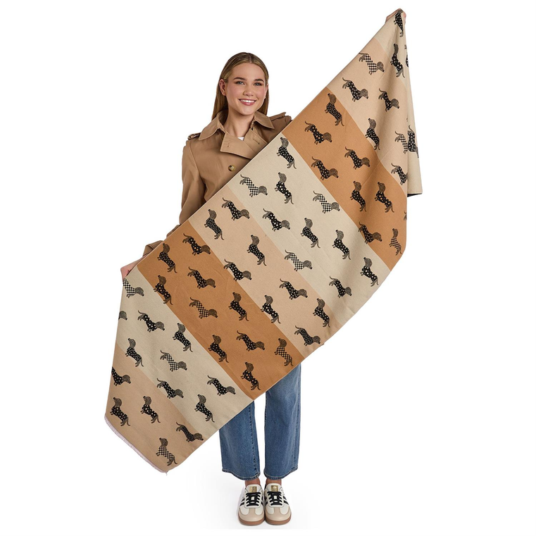Good Dog Energy Reversible Scarf