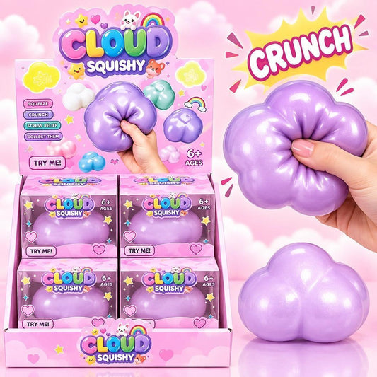 Cloud Squishy Crunchy ASMR Squeeze Toy