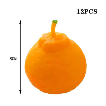 Orange Squeeze Squishy Stress Relief Toy