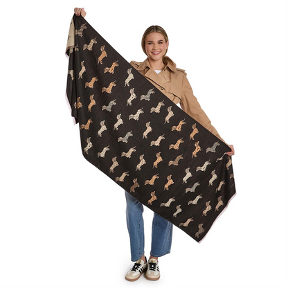 Good Dog Energy Reversible Scarf