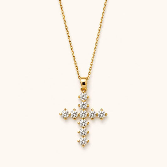 Grace Diamond Cross Necklace