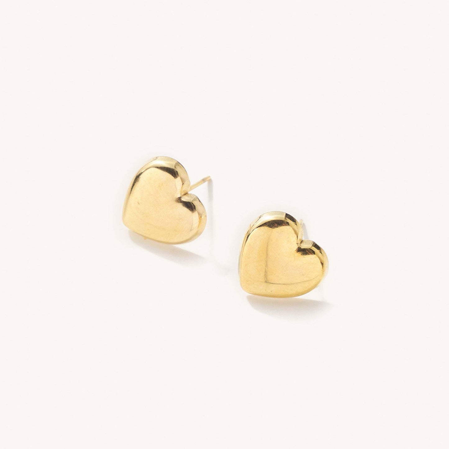 Bubble Heart Studs
