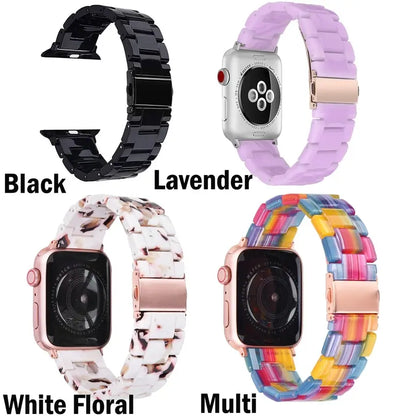 Resin Bracelet Light Weight Bands for Apple Watch