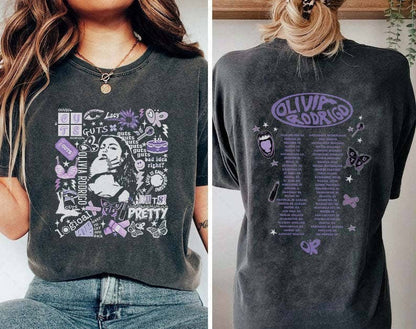 Olivia Rodrigo Guts Album Shirt, Guts World Tour 2024 Shirt