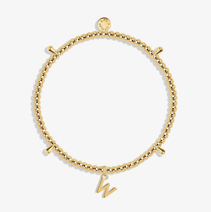 Alphabet Initial Bracelet
