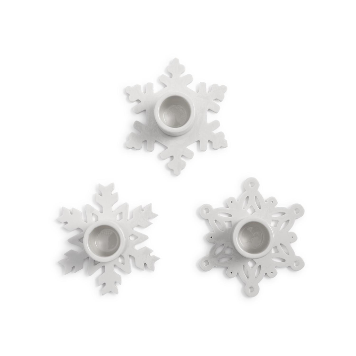 Snowflake Taper Candleholder