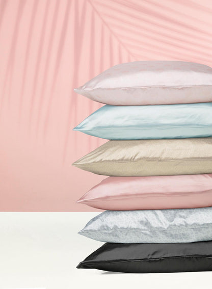 Bye Bye Bedhead Patterned Silky Satin Pillowcase