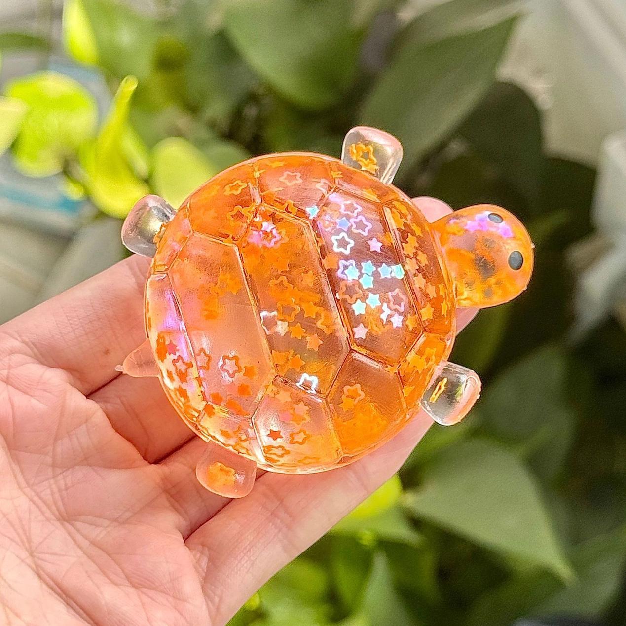 Maltose Glitter cute sea turtle squishy toy
