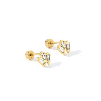 Screwback Stud Earrings