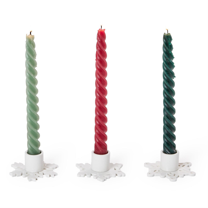 Snowflake Taper Candleholder
