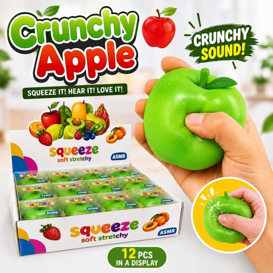 Green Crunchy Apple ASMR Squishy