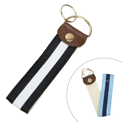 Ribbon Snap Key Fobs