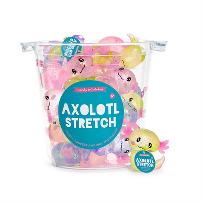 Squishy Glitter Axolotl