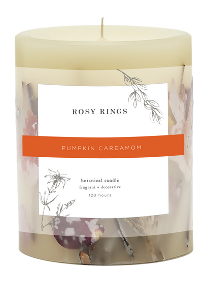 Pumpkin Cardamom Petite Botanical Candle
