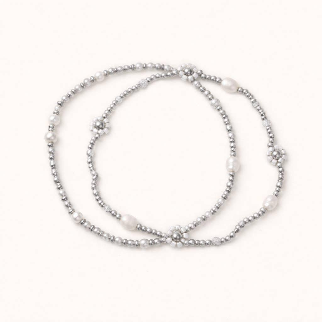Gabby Silver Bracelet Set
