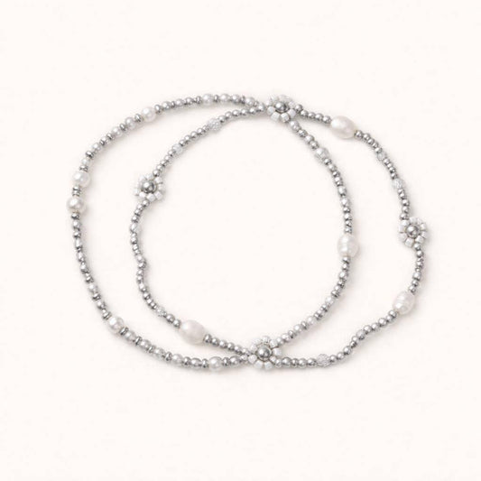 Gabby Silver Bracelet Set