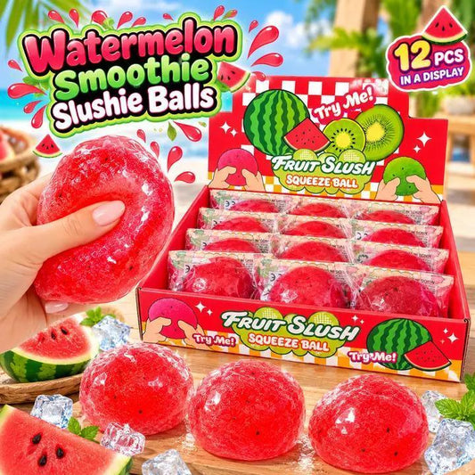 Watermelon Smoothie Slushie Balls Fruit Slush Squeeze Ball