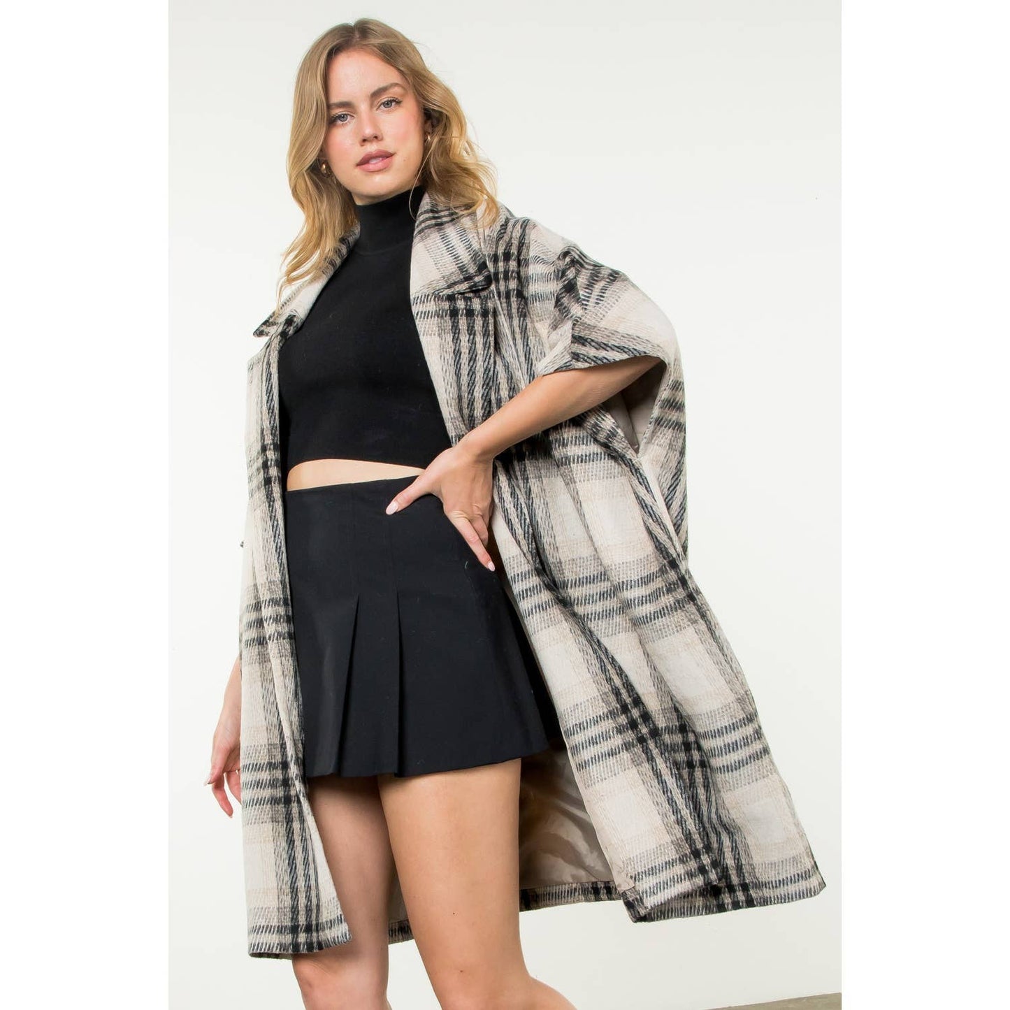 Plaid Coat