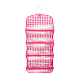 Gingham Roll Up Cosmetic