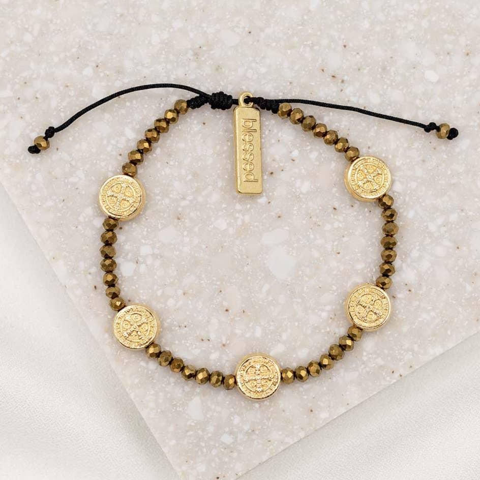 Gratitude Crystal Blessing Bracelet