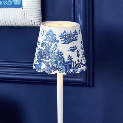Chinoiserie Paper LED Lampshade